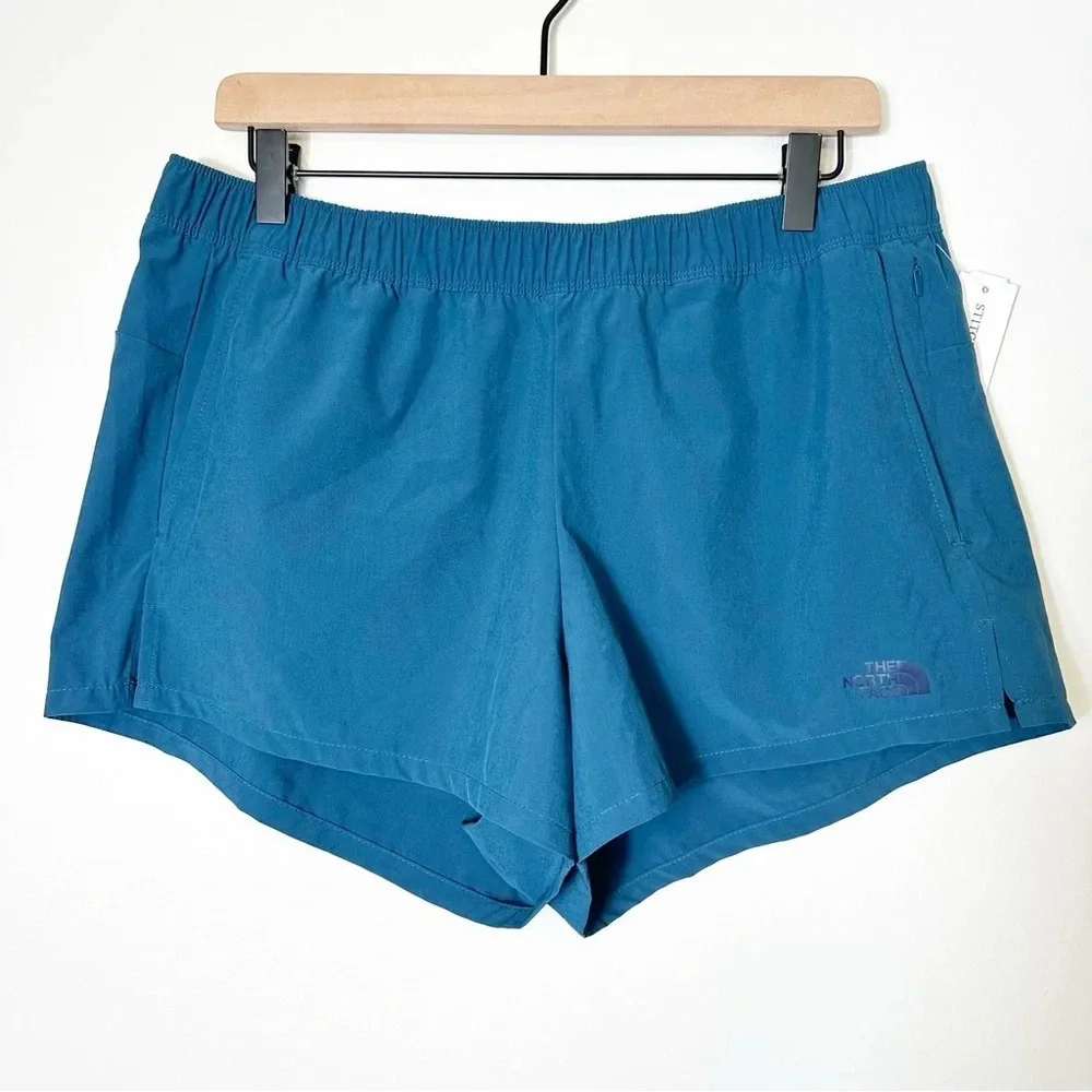 The North Face Women’s Wander Shorts Monterey Blue Large Running Active Lounge